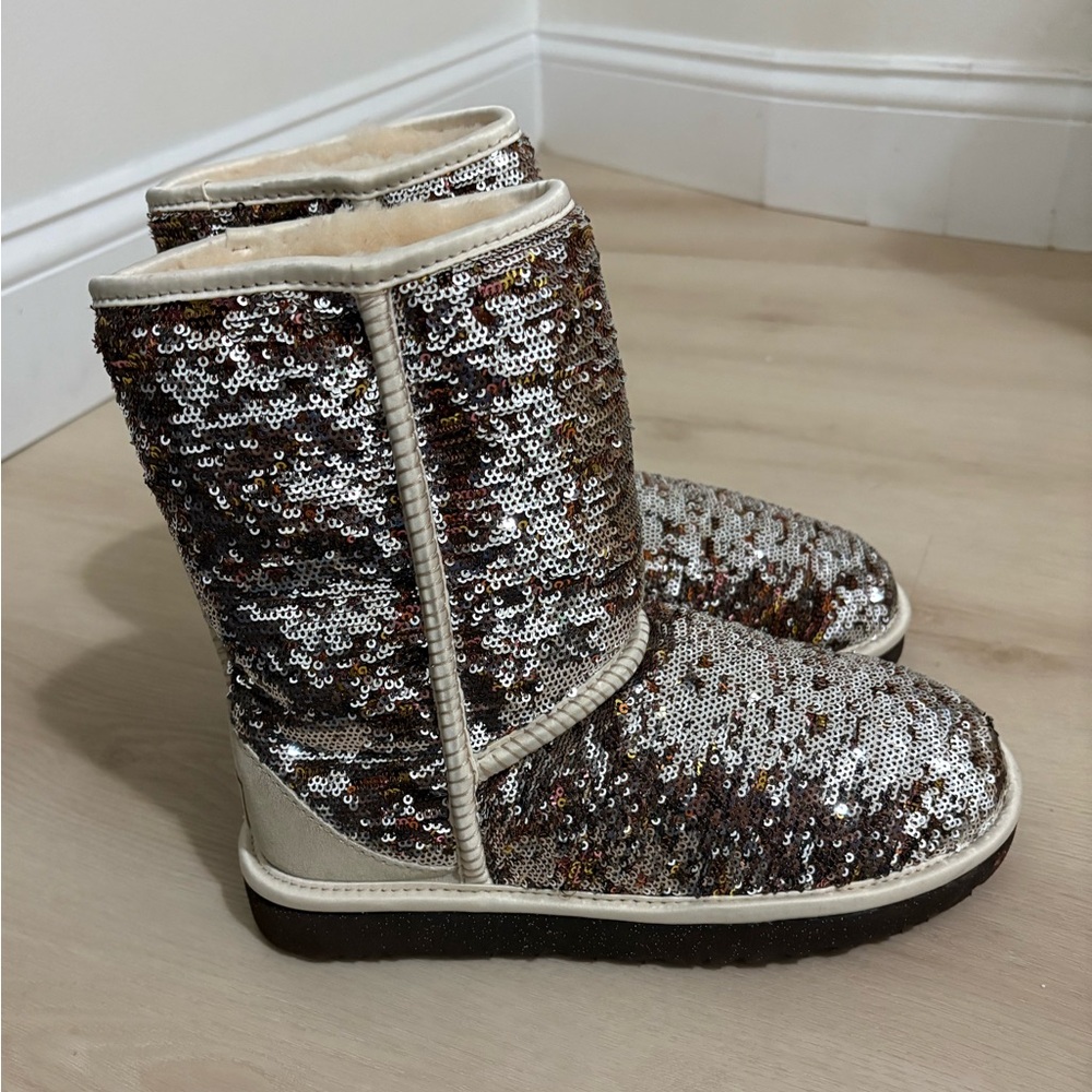 UGG Sequin Boots, Like New | Limited Edition